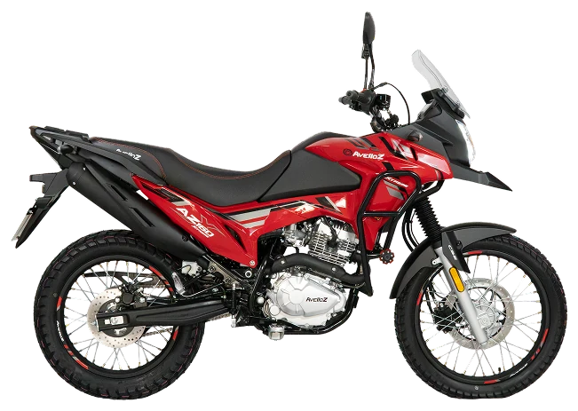 Moto Avelloz AZ160 X-Treme vermelha
