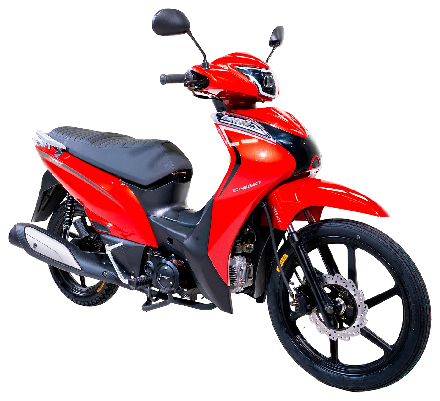 Ciclomotor Shineray Jet 50 vermelho
